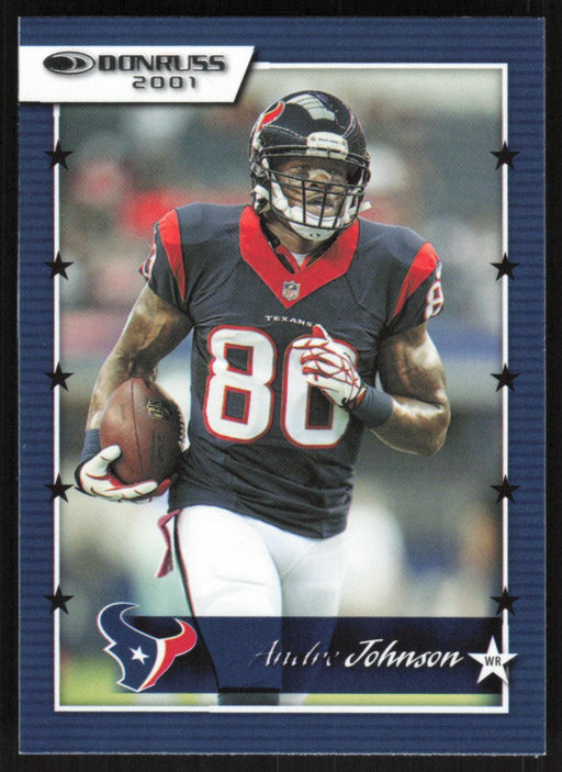 Andre Johnson 2021 Donruss Retro 2001 # 01-25 Detroit Lions - Collectible Craze America