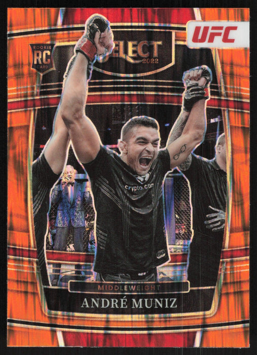 Andre Muniz 2022 Panini Select UFC # 34 RC Orange Flash - Collectible Craze America