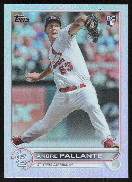 Andre Pallante 2022 Topps Update Rainbow Foil # US59 RC St. Louis Cardinals - Collectible Craze America