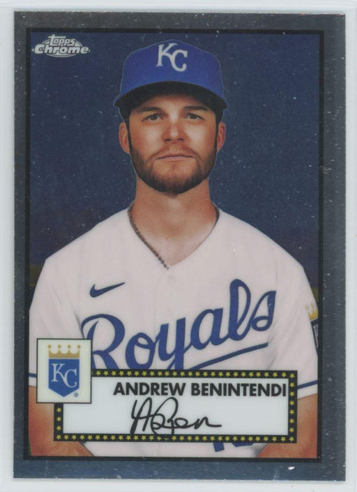 Andrew Benintendi 2021 Topps Chrome Platinum Anniversary # 432 Kansas City Royals - Collectible Craze America