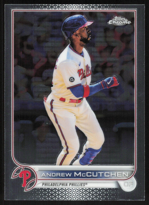 Andrew McCutchen 2022 Topps Chrome Baseball # 153 Philadelphia Phillies Base - Collectible Craze America