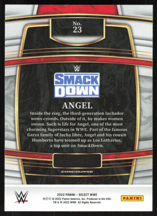 Angel 2022 Panini Select WWE # 23 SmackDown Concourse Base - Collectible Craze America