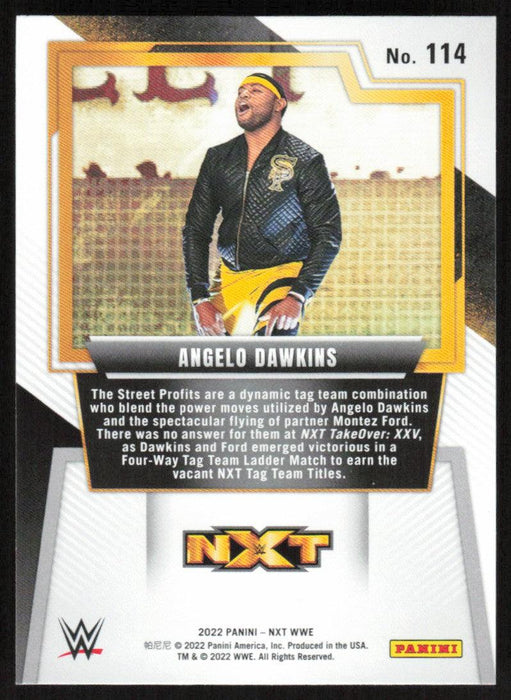 Angelo Dawkins 2022 Panini WWE NXT # 114 NXT Alumni NXT - Collectible Craze America