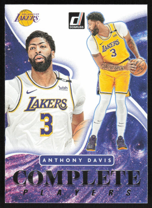Anthony Davis 2021 Donruss Complete Players # 11 Los Angeles Lakers - Collectible Craze America