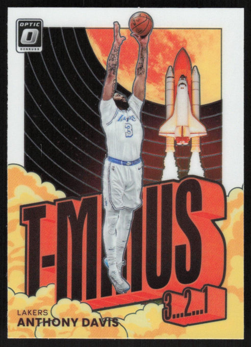 Anthony Davis 2021 Panini Donruss Optic # 4 T-Minus Los Angeles Lakers - Collectible Craze America