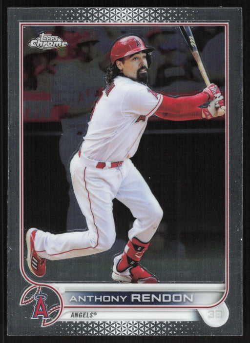 Anthony Rendon 2022 Topps Chrome Baseball # 126 Los Angeles Angels Base - Collectible Craze America