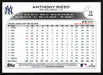 Anthony Rizzo 2022 Topps Chrome Baseball # 73 New York Yankees Base - Collectible Craze America