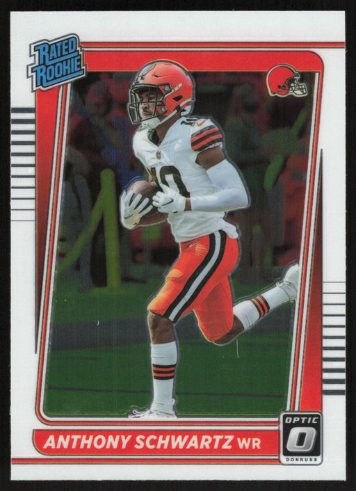 Anthony Schwartz 2021 Donruss Optic Rated Rooke # 231 RC Cleveland Browns Base - Collectible Craze America