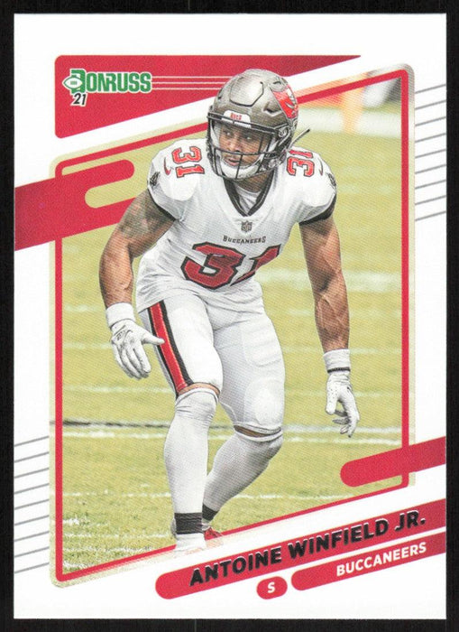 Antoine Winfield Jr. 2021 Donruss Football # 106 Tampa Bay Buccaneers Base - Collectible Craze America