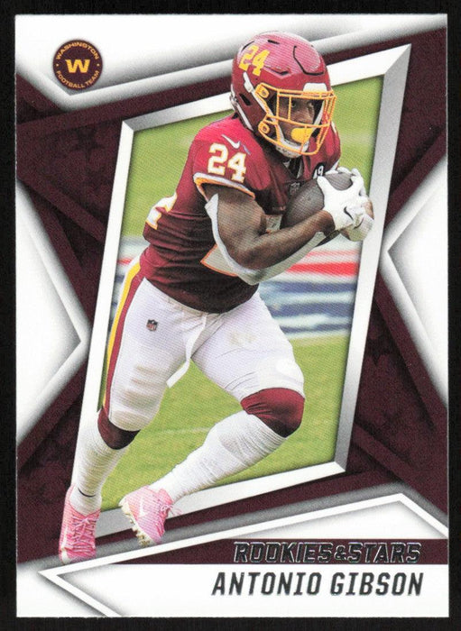 Antonio Gibson 2021 Panini Rookies & Stars # 88 Washington Football Team Base - Collectible Craze America