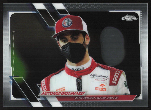 Antonio Giovinazzi 2021 Topps Chrome Formula 1 # 53 Alfa Romeo Racing ORLEN - Collectible Craze America