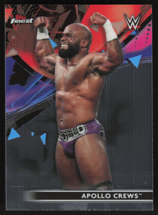 Apollo Crews 2021 Topps Finest WWE # 43 - Collectible Craze America