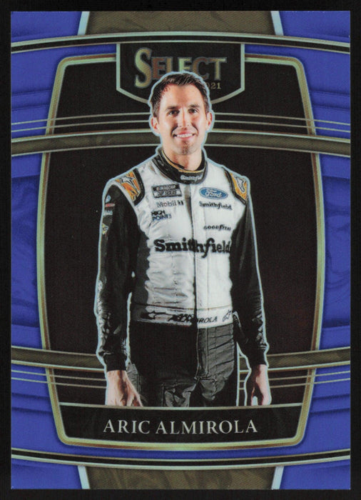 Aric Almirola 2022 Panini Chronicles Racing Select # 3 Blue 26/199 - Collectible Craze America