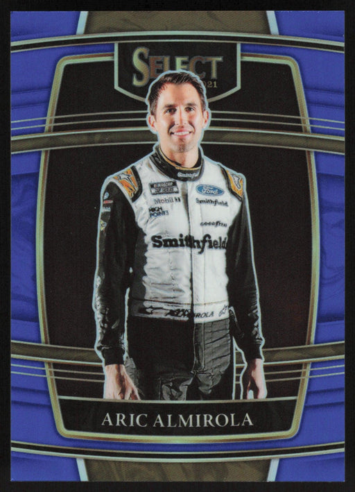 Aric Almirola 2022 Panini Chronicles Racing Select # 3 Blue 26/199 - Collectible Craze America