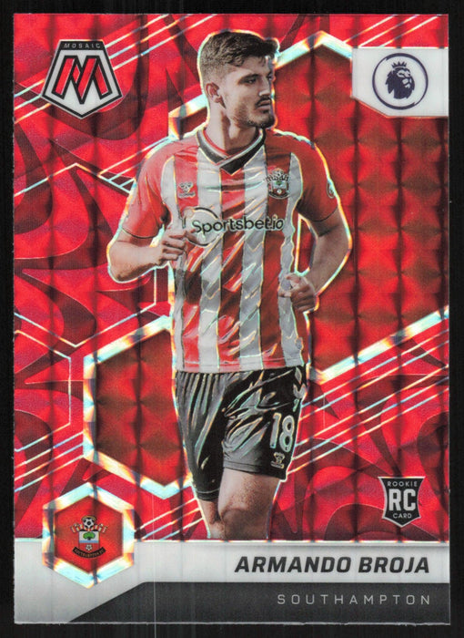 Armando Broja 2021 Panini Mosaic Premier League # 152 RC Red Prizm Southampton - Collectible Craze America