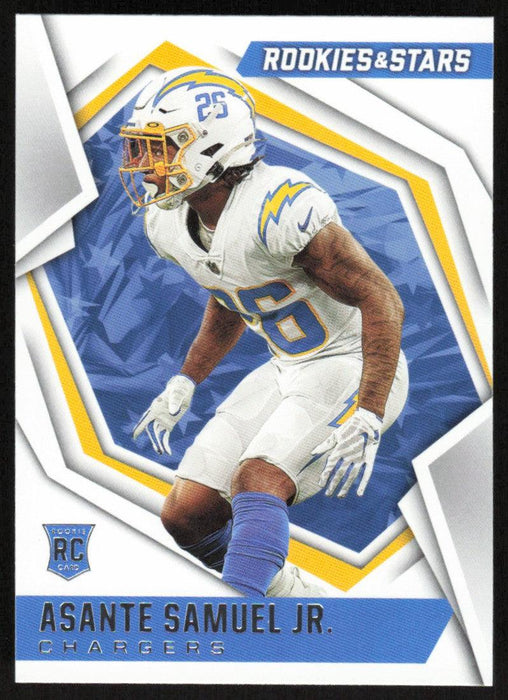 Asante Samuel Jr. 2021 Panini Rookies & Stars # 160 RC Los Angeles Chargers Base - Collectible Craze America