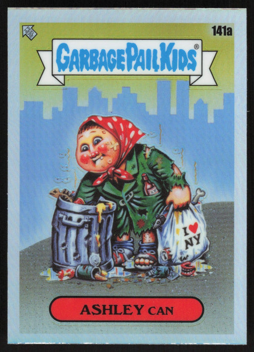 ASHLEY Can 2021 Topps Chrome Garbage Pail Kids Original Series 4 # 141A Refractor - Collectible Craze America