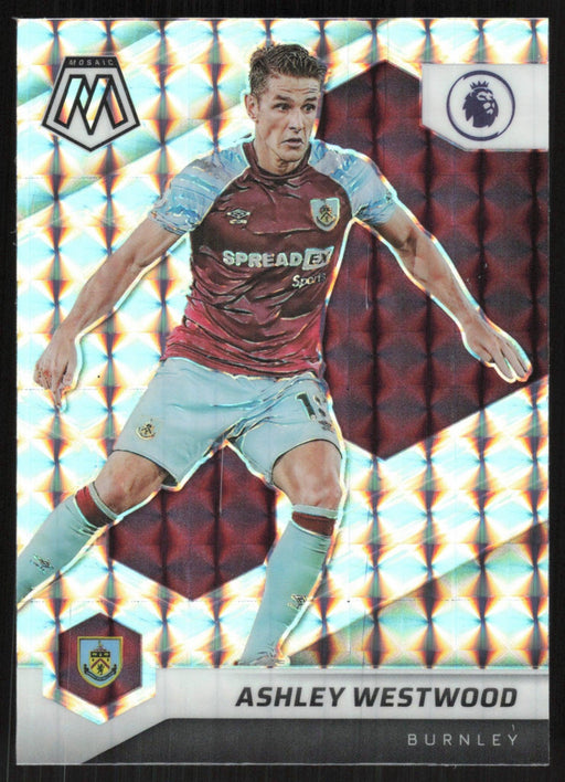 Ashley Westwood 2021 Panini Mosaic Premier League # 32 Silver Prizm Burnley - Collectible Craze America