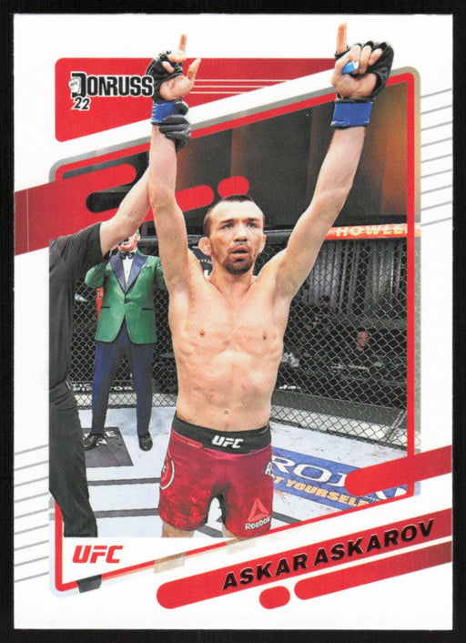 Askar Askarov 2022 Panini Donruss UFC Base # 93 Flyweight - Collectible Craze America