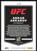 Askar Askarov 2022 Panini Donruss UFC Base # 93 Flyweight - Collectible Craze America