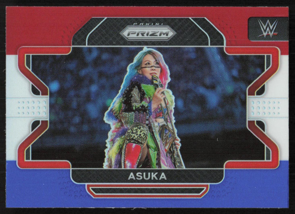 Asuka 2022 Panini Prizm WWE # 84 Red White Blue Prizm Raw - Collectible Craze America