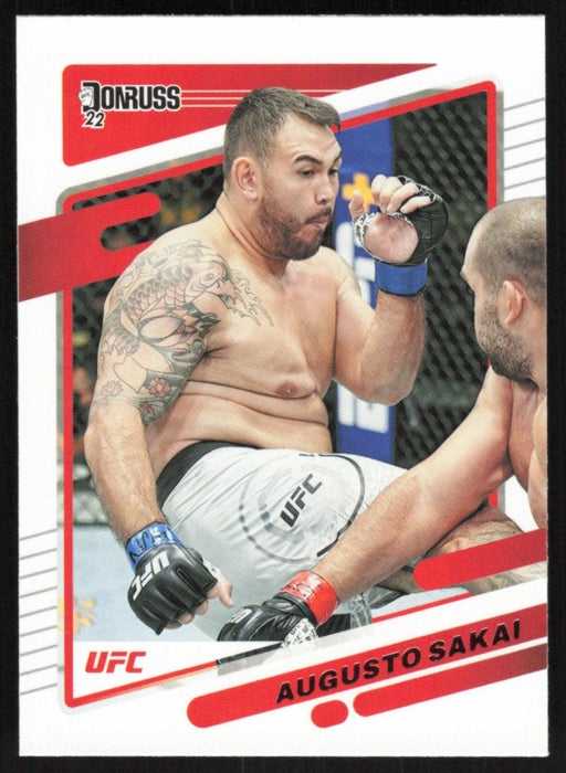 Augusto Sakai 2022 Panini Donruss UFC Base # 5 Heavyweight - Collectible Craze America