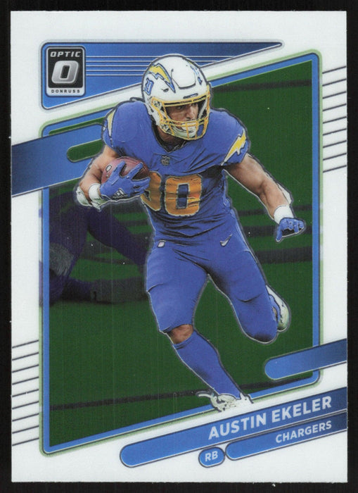 Austin Ekeler 2021 Donruss Optic # 48 Los Angeles Chargers - Collectible Craze America