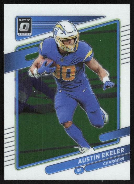 Austin Ekeler 2021 Donruss Optic # 48 Los Angeles Chargers - Collectible Craze America