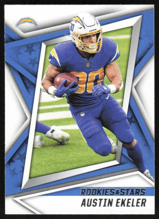 Austin Ekeler 2021 Panini Rookies & Stars # 76 Los Angeles Chargers Base - Collectible Craze America
