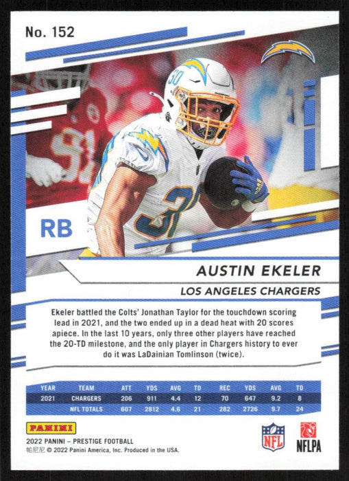 Austin Ekeler 2022 Panini Prestige # 152 Los Angeles Chargers - Collectible Craze America