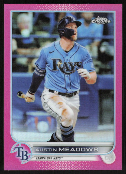 Austin Meadows 2022 Topps Chrome # 10 Magenta 206/399 Tampa Bay Rays - Collectible Craze America