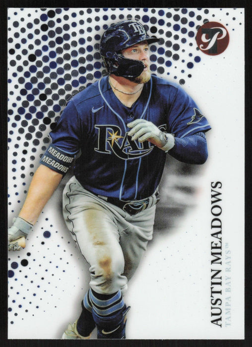 Austin Meadows 2022 Topps Pristine Baseball # 221 Tampa Bay Rays - Collectible Craze America