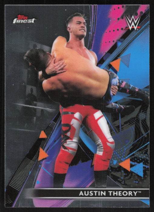 Austin Theory 2021 Topps Finest WWE # 77 - Collectible Craze America