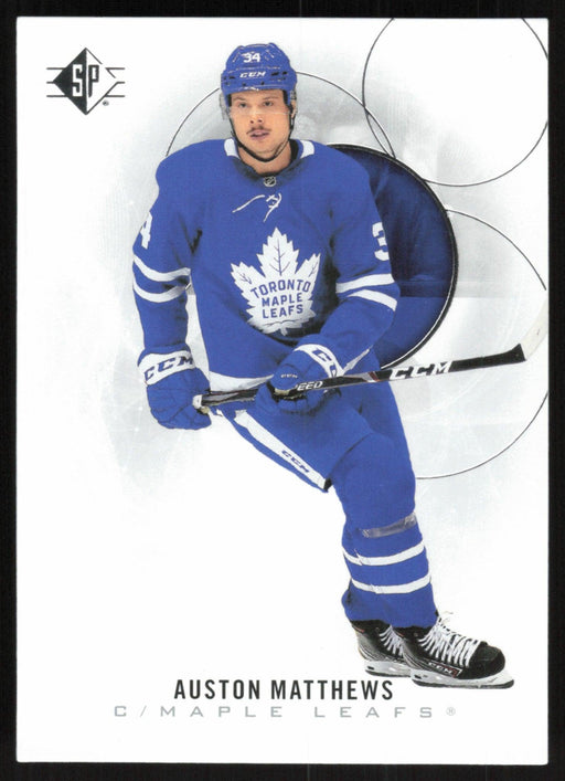 Auston Matthews 2020 SP Hockey # 58 Toronto Maple Leafs - Collectible Craze America