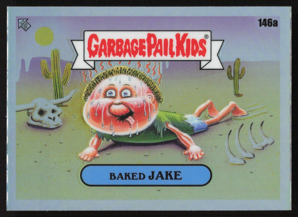 Baked JAKE 2021 Topps Chrome Garbage Pail Kids Original Series 4 # 146A Refractor - Collectible Craze America