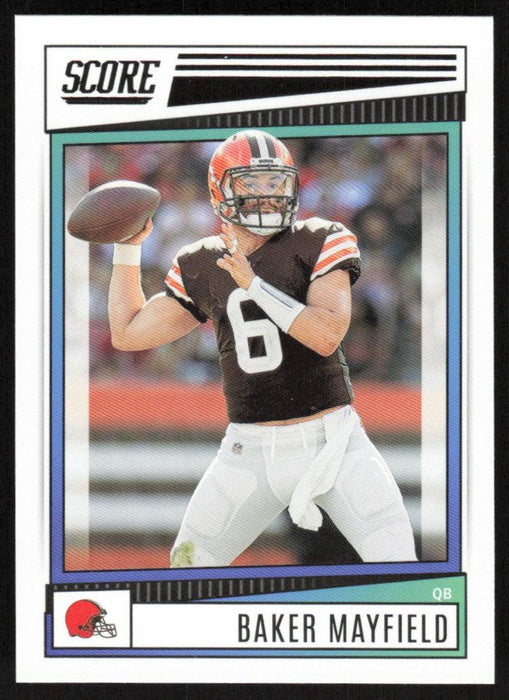 Baker Mayfield 2022 Panini Score Football # 203 Base Cleveland Browns - Collectible Craze America