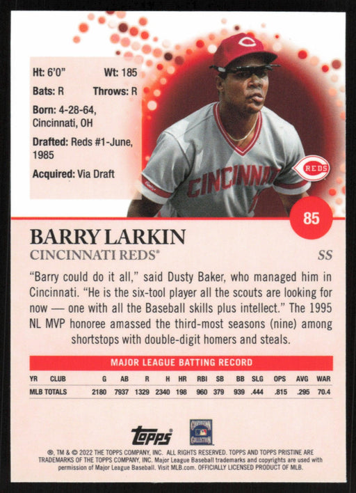 MLB Barry Larkin Signed Trading Cards, Collectible Barry Larkin