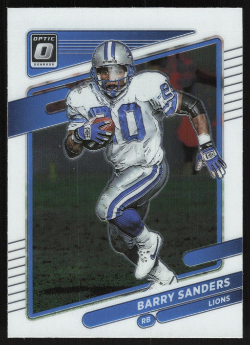 Barry Sanders 2021 Donruss Optic # 87 Detroit Lions - Collectible Craze America