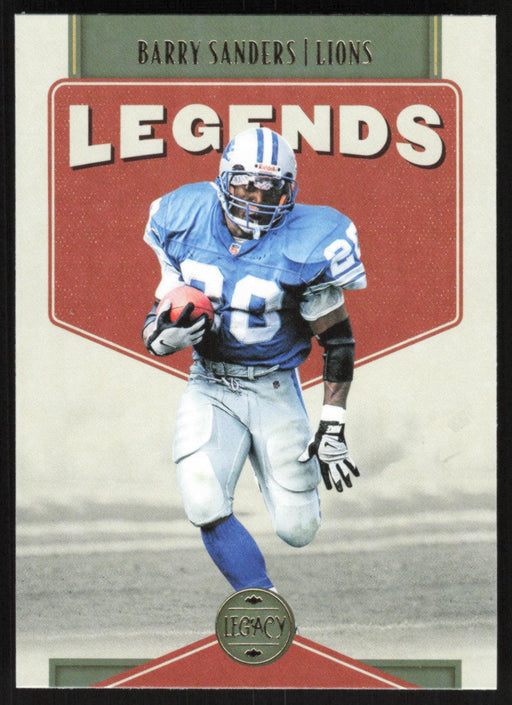 Barry Sanders 2022 Panini Legacy Legends # 106 Detroit Lions Base - Collectible Craze America