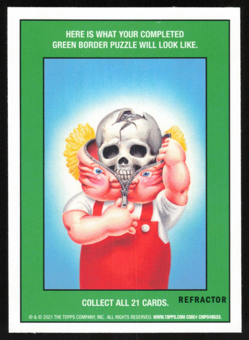 Battered BRAD 2021 Topps Chrome Garbage Pail Kids Original Series 4 # 164B Refractor - Collectible Craze America