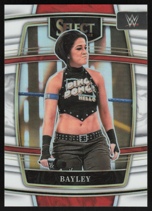 Bayley 2022 Panini Select WWE # 80 Concourse White Prizm 5/99 WWE - Collectible Craze America