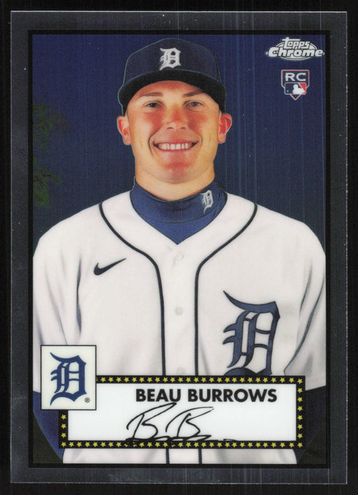 Beau Burrows 2021 Topps Chrome Platinum Anniversary # 42 RC Detroit Tigers - Collectible Craze America