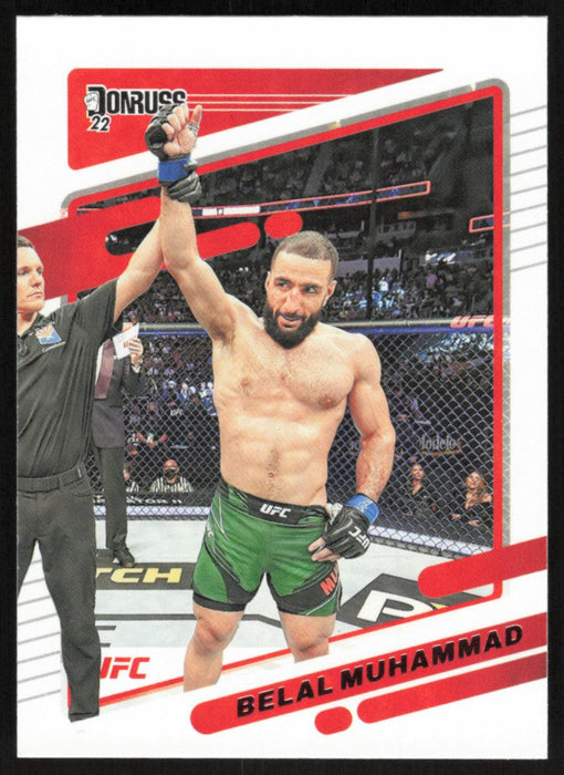 Belal Muhammad 2022 Panini Donruss UFC Base # 15 Welterweight - Collectible Craze America