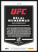 Belal Muhammad 2022 Panini Donruss UFC Base # 15 Welterweight - Collectible Craze America