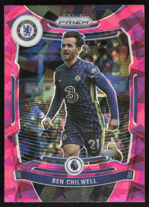 Ben Chilwell 2021 Panini Prizm Premier League # 242 Pink Ice Chelsea FC - Collectible Craze America