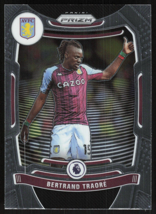 Bertrand Traoré 2021 Panini Prizm Premier League # 132 Aston Villa - Collectible Craze America