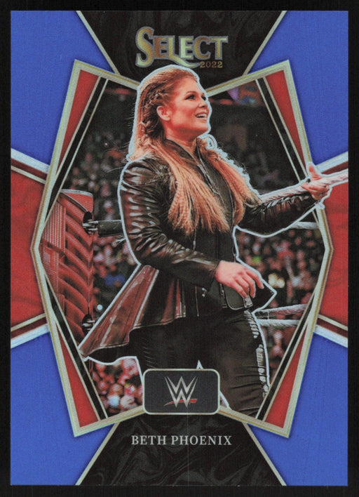 Beth Phoenix 2022 Panini Select WWE # 187 Premier Level Blue Prizm 125/199 WWE Legends - Collectible Craze America