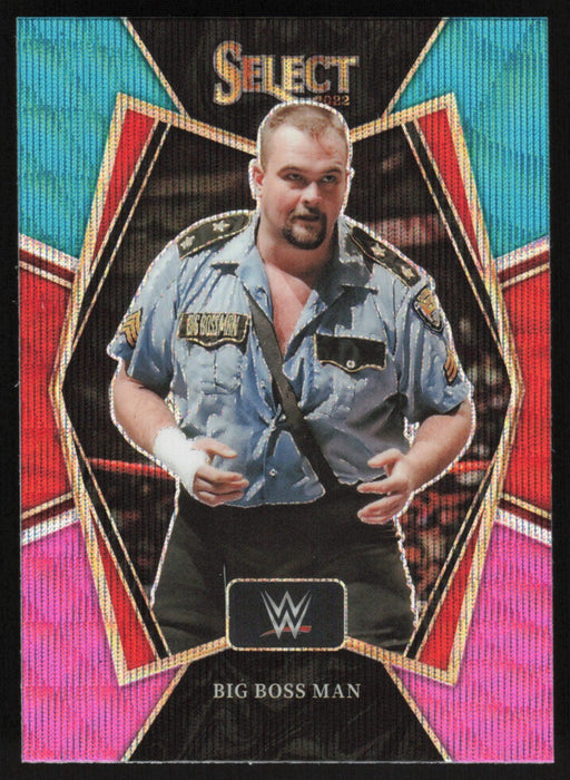 Big Boss Man 2022 Panini Select WWE # 197 Premier Level Tri-Color Prizm WWE Legends - Collectible Craze America