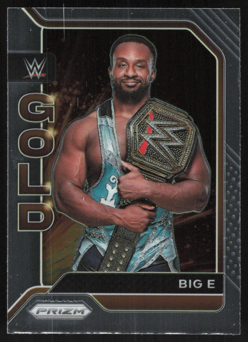 Big E 2022 Panini Prizm WWE # 10 WWE Gold Raw - Collectible Craze America