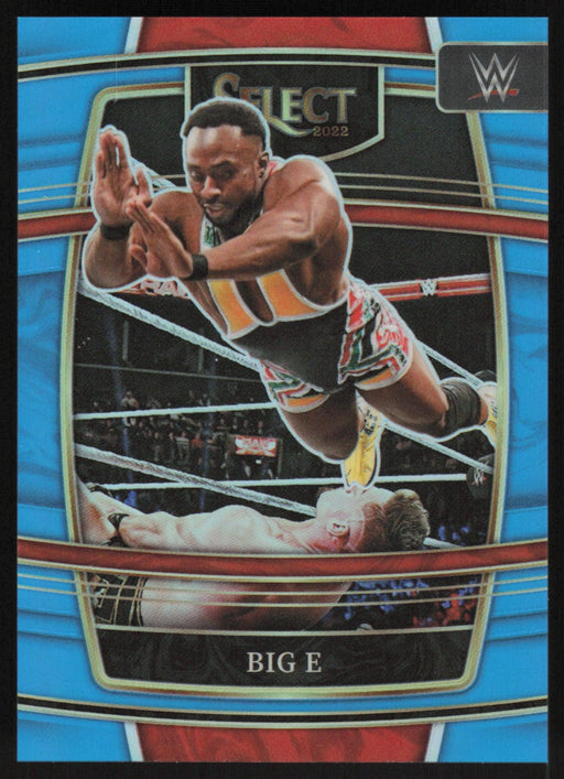 Big E 2022 Panini Select WWE # 63 Concourse Light Blue Prizm 198/299 Smack Down - Collectible Craze America